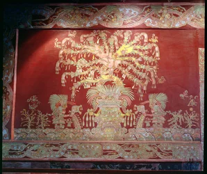 Reproduction of the fresco from the Palace of Tepantitla